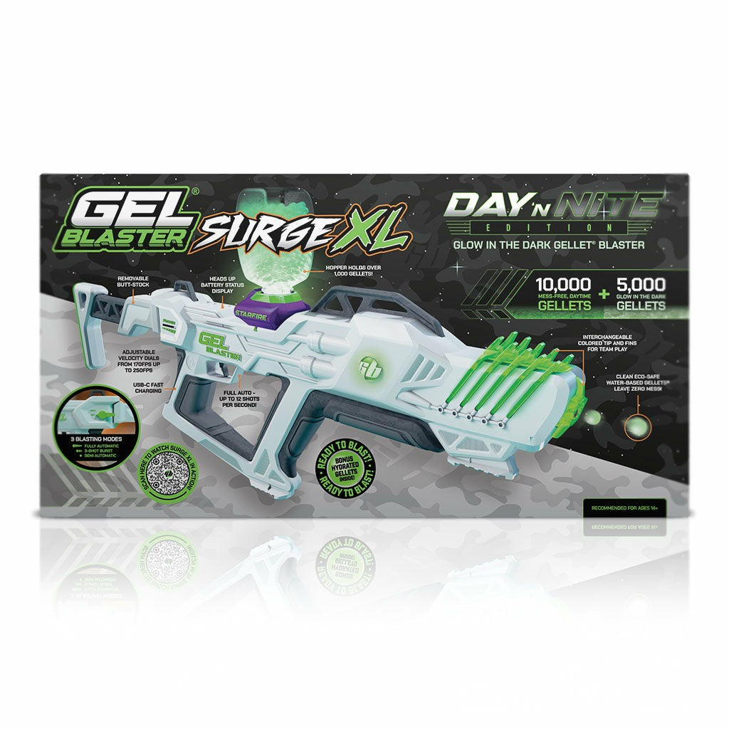 Gel Blaster Surge XL Day 'N' Nite edition Brand Gel Blaster