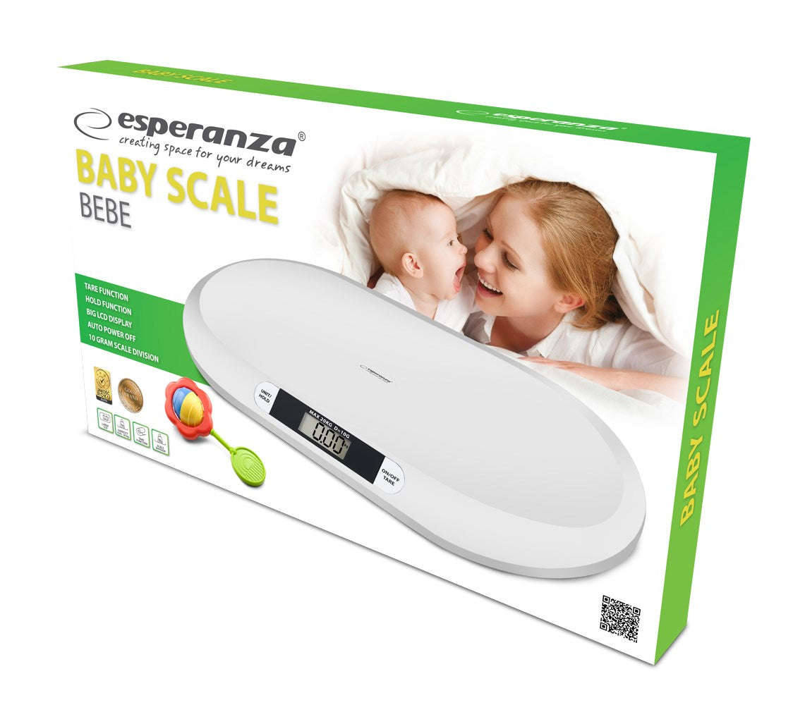 Esperanza EBS019 Children's scales for infants White Brand Esperanza