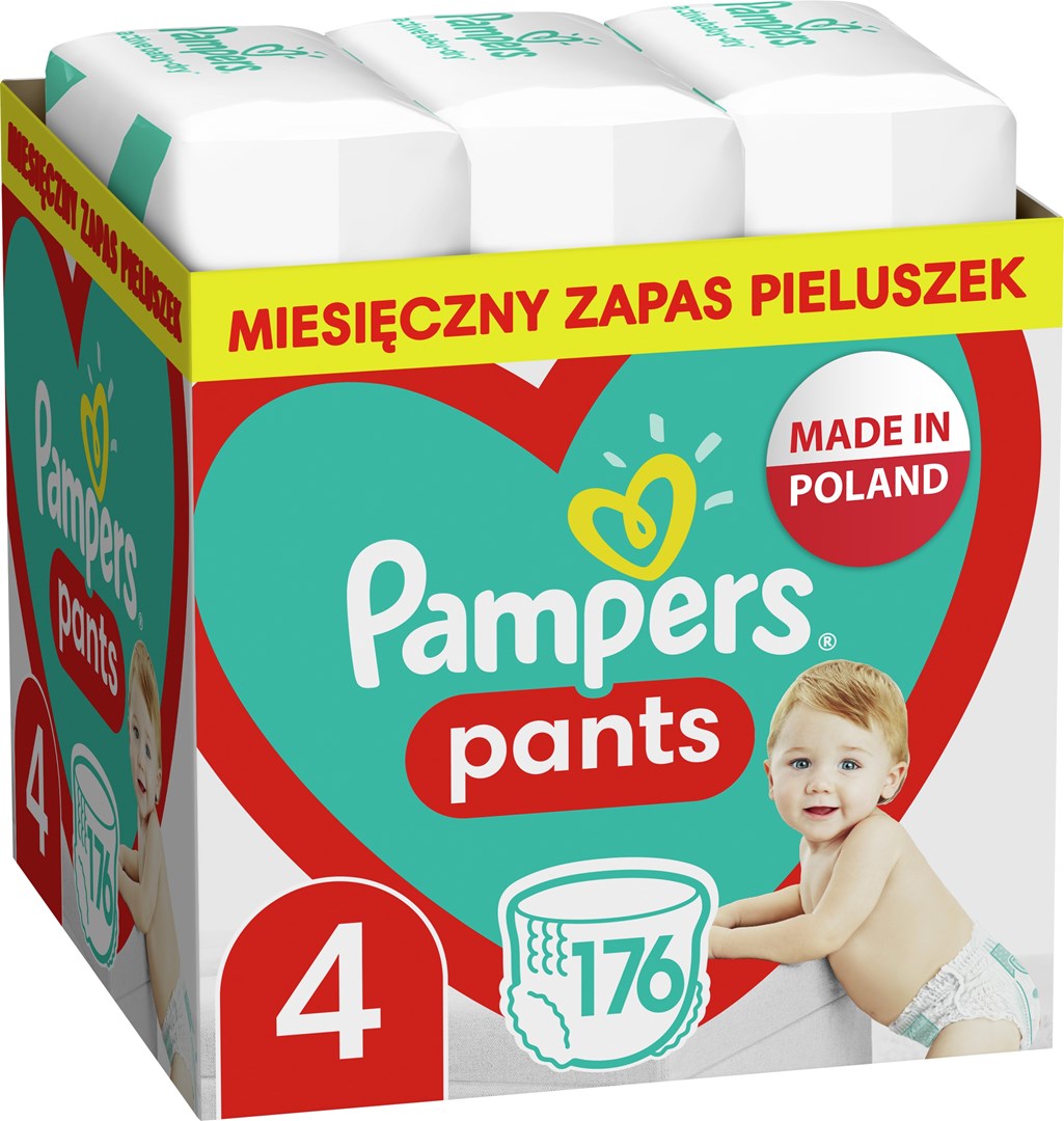 Pampers Pants Boy/Girl 4 176 pc(s) Brand Pampers