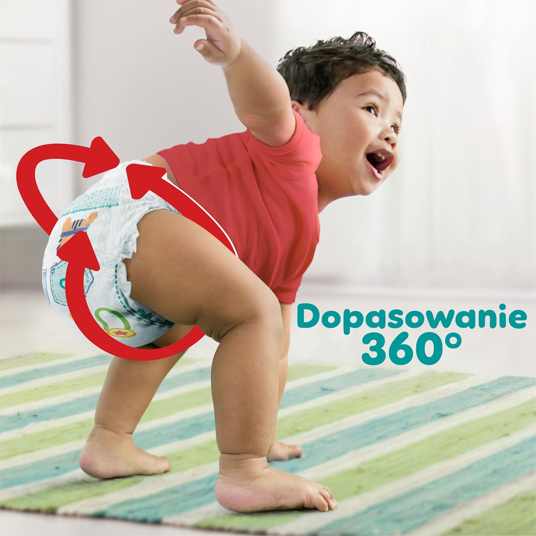 Pampers Pants Boy/Girl 3 204 pc(s) Brand Pampers
