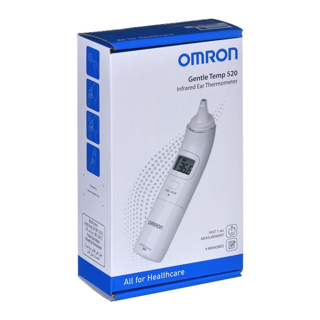 Omron Gentle Temp 520 Contact White Ear Brand OMRON